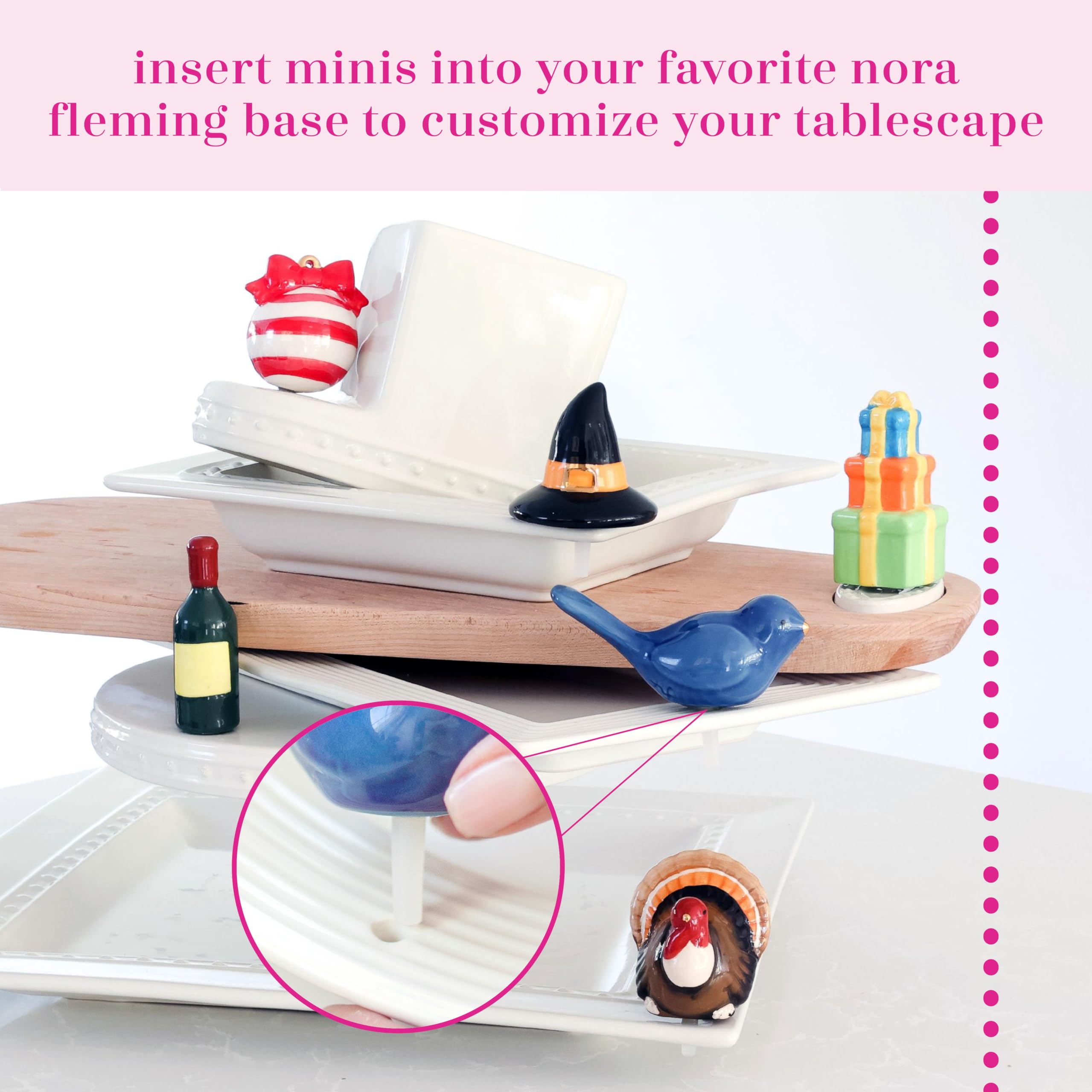 Amazon.com: Nora Fleming Hand-Painted Mini: Cheese, Please (Mouse